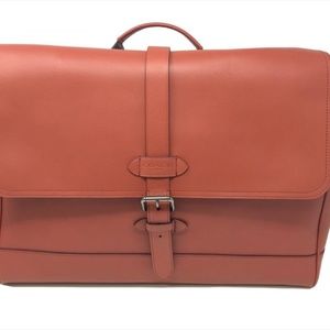 Coach Men S Hudson Messenger Bag In Terracotta NWT